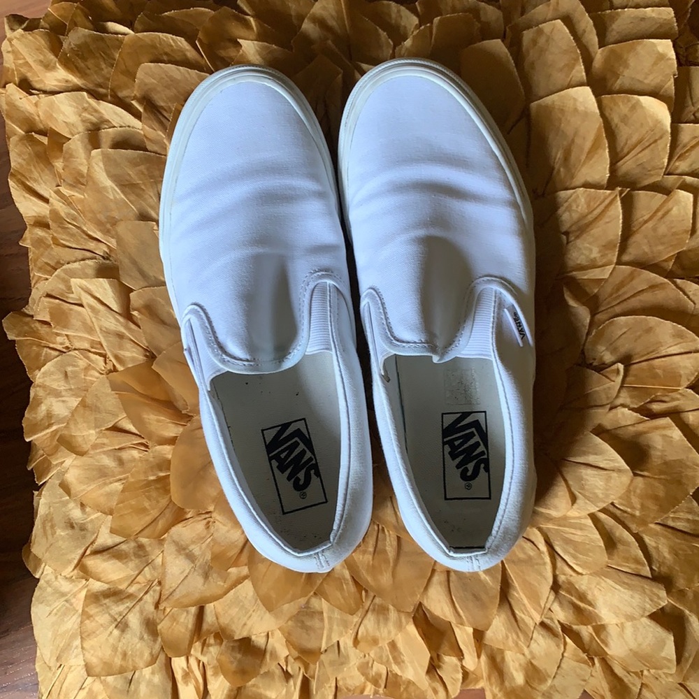 Classic White Slip-On
